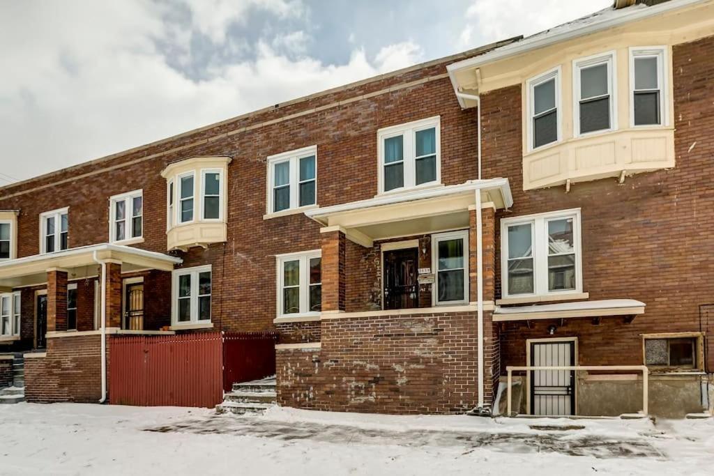 Luxe Mid-Century Styled Historic Townhouse #1 Detroit Exterior foto