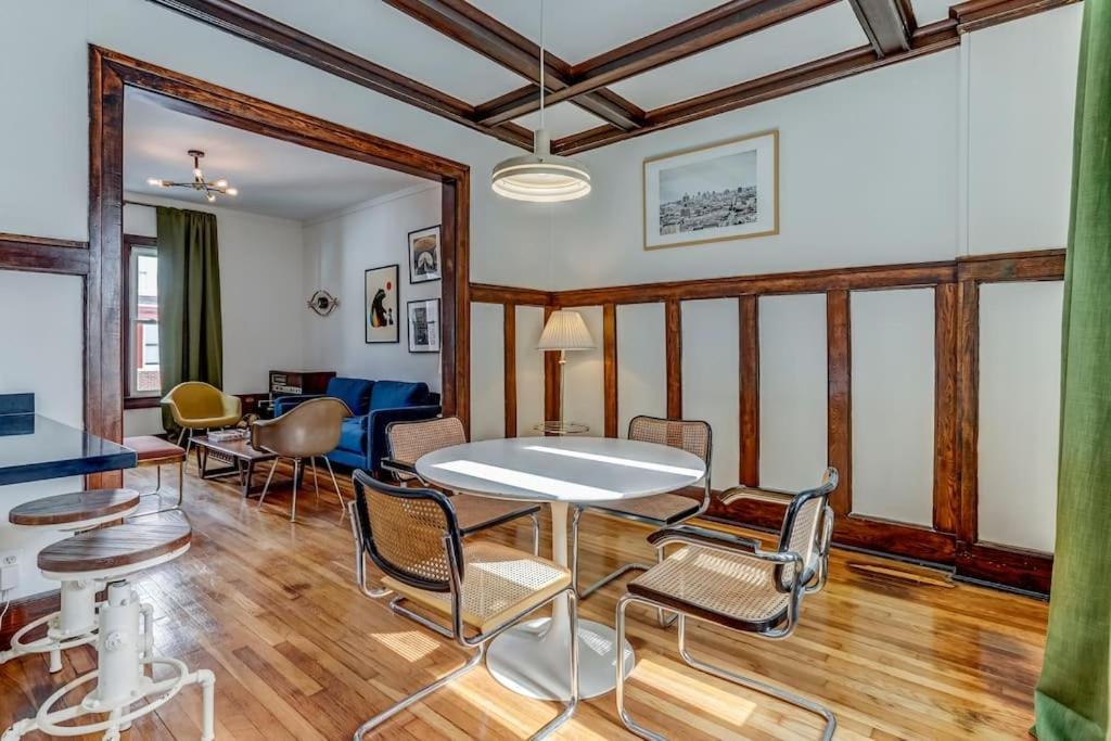 Luxe Mid-Century Styled Historic Townhouse #1 Detroit Exterior foto